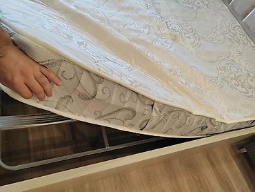 matras satilir: Salam 2 nefer lik matras satılır. Ölçuleri 2*1.60 AZ işlənmiş demək — 2