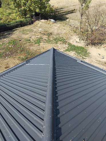 Кровля крыши: Профессиональный монтаж кровли из металлпрофиля - Тип покрытия — 6