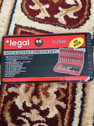 Ручные инструменты: Новый набор ручного инструмента Legal GJX46 — трещоточный набор на 46 — 2