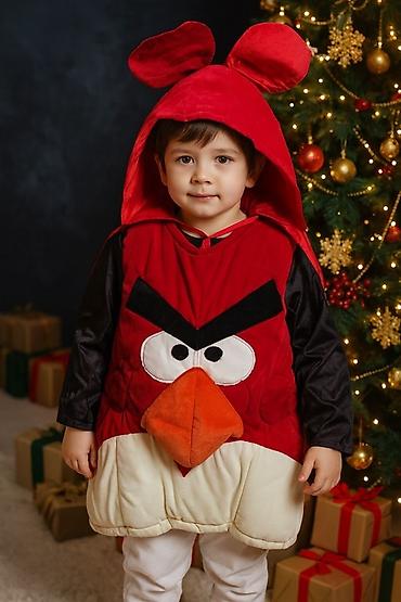 детский костюмы: Детский карнавальный костюм “Angry Birds” (красная птица) - — 1