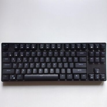 Белая клавиатура Royal Kludge RK987. Тип подключения: по проводу, по