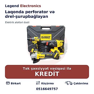 bosch perforator satilir: Elan başlığı: Elektrik alət dəsti Laqonda perforator və — 1