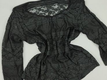 bluzki czarne hm: H&M Basic, Women's blouse, size S