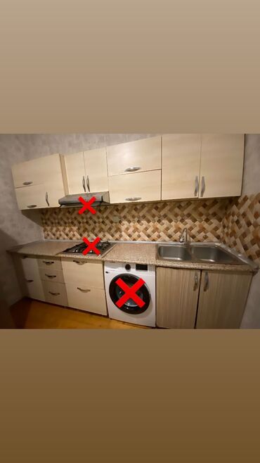 ag qara kuxna mebelleri: Кухонная мебель, срочно продается