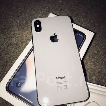 айфон хр 256 гб бу: IPhone X, Колдонулган, 256 ГБ, Күмүш, Куту