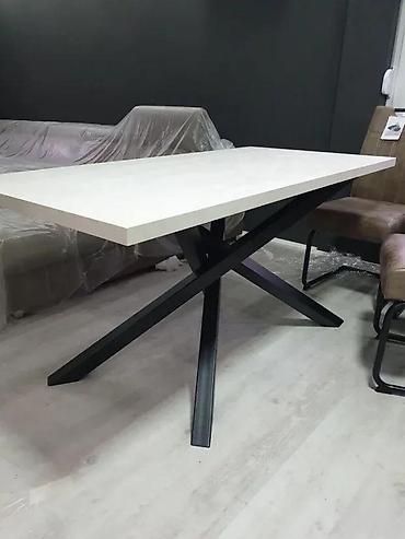 Stilski trpezarijski stolovi: TRPEZARIJSKI STO MODEL S2 IZRADA PO MERI | Kontakt telefon — 9