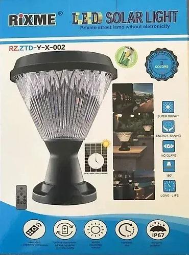 gorionici na plin: Solarna dijamantska lampa na daljinski. solarna dijamantska lampa na — 1