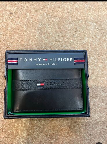 butun кошелек цена: Портмоне, Tommy Hilfiger, Натуральная кожа, Мужские, Новый