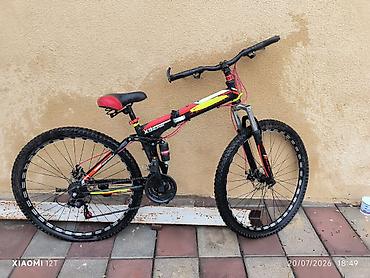 velosipet: Velosiped – dağ tipli, tam asqılı (full-suspension) çərçivə Model: X9 — 6