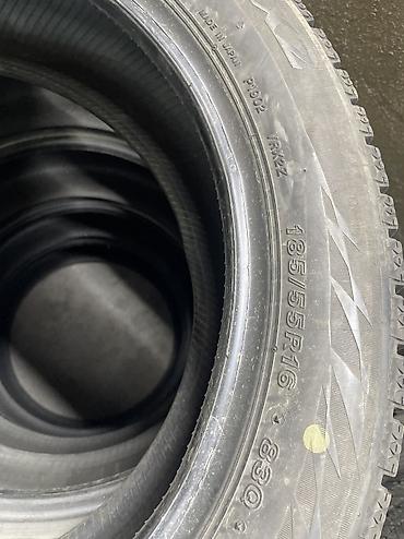 bridgeston: Шины 185 / 55 / R 16, Зима, Б/у, Комплект, Легковые, Япония, Bridgestone — 3