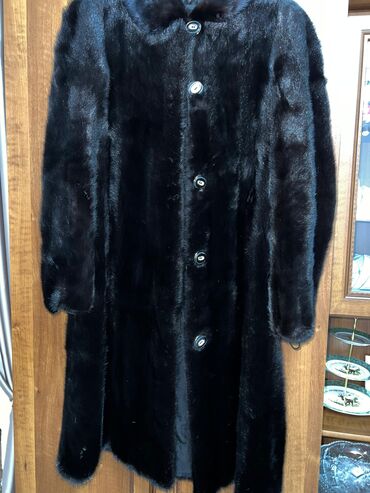 Шубы: Шуба, Норка, По колено, XL — 2