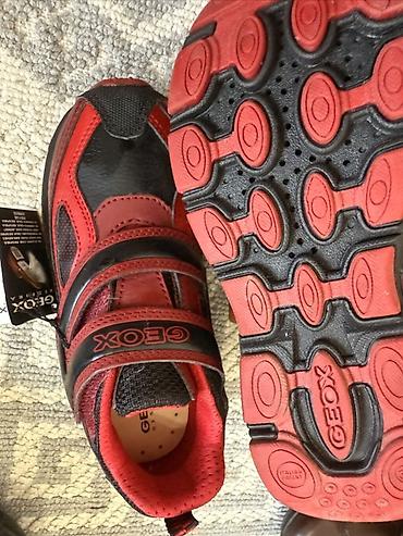 soft shell: Детские кроссовки GEOX (модель с дышащей подошвой) - Цвет: красный с — 3