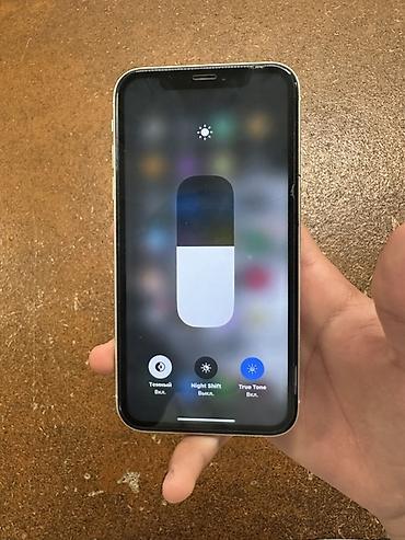 телефон хр: IPhone Xr, Б/у, 128 ГБ, Белый, Чехол, 79 % — 2