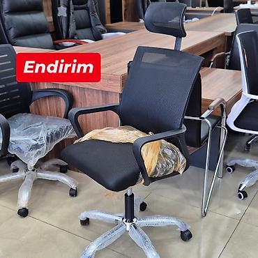 Ofis mebeli: Yeni, Təkərli, Qolları tənzimlənir — 5