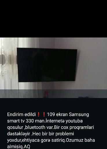 tv kredit: Samsung Smart TV – 109 ekran - İnternetə qoşulma imkanı - YouTube — 1