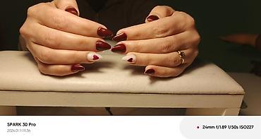 Manikür, pedikür: Dırnaq qaynağı xidməti tipsi qaynaq üstforma öz dırnağına gel gellak — 16