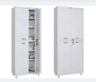 Медицинская мебель: Шкаф медицинский HILFE МД 2 1670/SS для хранения медикаментов