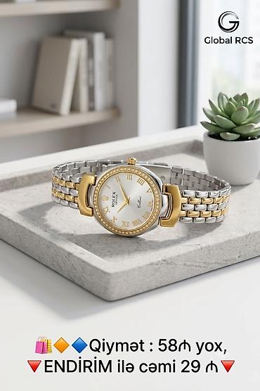 apple watch series 1: Yeni, Qol saatı, Rolex, rəng - Qızılı — 2