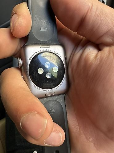 apple whatch 3: Yeni, Smart saat, Apple, Sim kart, rəng - Qara — 3