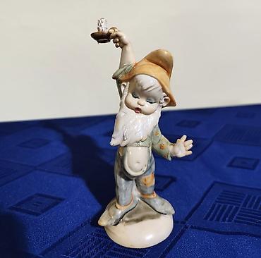 elf patuljak: Figurica „patuljak sa svećnjakom“ – Depose - Poreklo/oznake: utisnut — 1