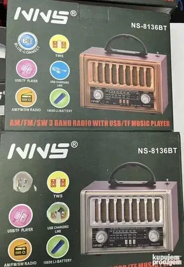 daske za wc solju ikea: Tranzistor radio NNS 8136BT bluetooth retro tranzistor radio