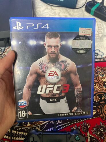 Видеоигры и приставки: UFC 3 диск на PlayStation 4 . Г.Ош