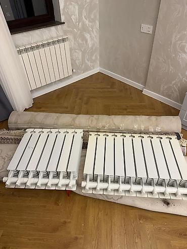 divar paneli: Alüminium radiatorlar – bölməli, ağ rəng Bir seksiyası 14 manat — 4