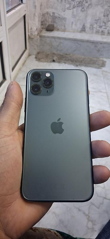 apple 11 arxa şuşə: IPhone 11 Pro, Matte Midnight Green — 2
