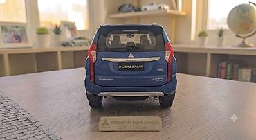 mitsubishi pajero: Mitsubishi Pajero Sport 2018 modelinin 1:18 miqyaslı kolleksiya — 3