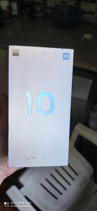 samsung note 10: Xiaomi Mi 10 5G, rəng - Boz, 
 Barmaq izi — 8