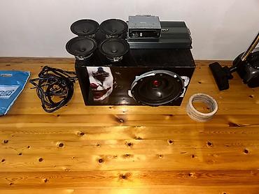 sabvufee: Avtomobil üçün audio sistem dəsti Tərkib: - Sabvufer qutusu: ön — 3