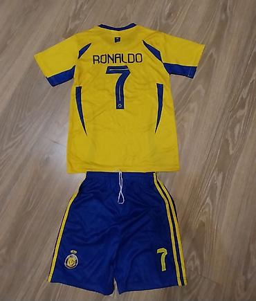 idman qidalari: Al Nassr futbol forması dəsti – “RONALDO 7” - İki hissə: köynək və — 4