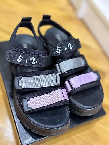 lil solid 2 plus: Unisex idman sandal - Brend: XINFUO (iç tabanda yazı) - Rəng: qara — 1