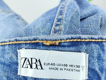 raver jeans: Zara, Jeansy damskie, rozmiar L — 4