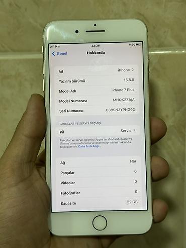 iphone 7 satisi: IPhone 7 Plus, 32 GB, Ağ, Barmaq izi — 4