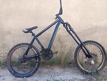 Unikal özəl yığma velosiped – “chopper/cruiser” üslubunda hündür