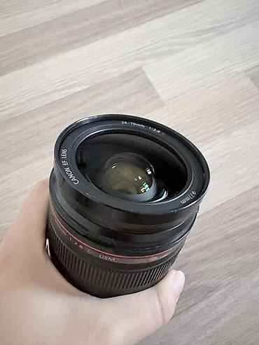 Фото жана видеокамералар: Объектив Canon EF 24–70mm f/2.8 L USM + отдам в подарок фильтр uv В — 3