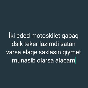 Motosikletlər: Tufan 50 sm3