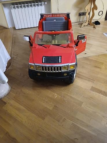 Детские электрокары: Uşaq üçün elektrikli minik maşını – qırmızı off-road jip modeli - — 5
