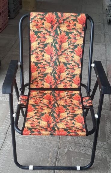 Bağ, çöl oturacaqları: Acilib yigilan kreslo. Baglamada 5 eded olur. Qeyd olunan qiymet 1 — 4