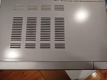 Mikrodalğalı sobalar: Mikrodalğalı soba Beko, Ayrıca dayanan, Mikrodalğalar ilə, rəng - Gümüşü, İşlənmiş — 4