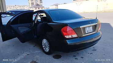 oka satışı: Nissan Almera Classic sedan – qara rəng, 4 qapı, 5 yerlik. Texniki — 2
