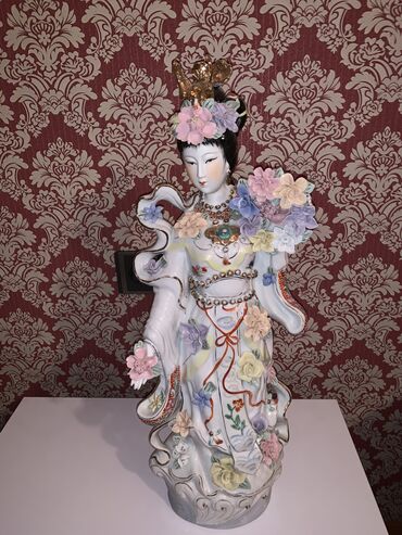 gips heykəl: Sakura-Yapon(yeni)el isi keramika