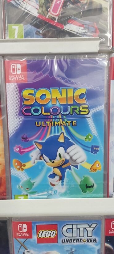 sonic frontiers: Nintendo switch üçün sonic colours ultimate oyun diski. Tam original
