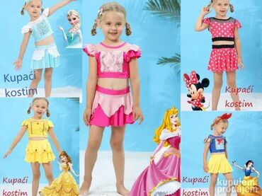 Kupaći kostimi: Disney, Dvodelni komplet, 116-122 — 1