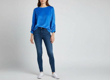 hilfiger t shirty: Tom Tailor Denim, Women`s sweatshirt, size M