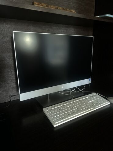 irshad notebook: HP All‑in‑One 27-dp1xxx monoblok kompüter - 27" böyük ekran, incə