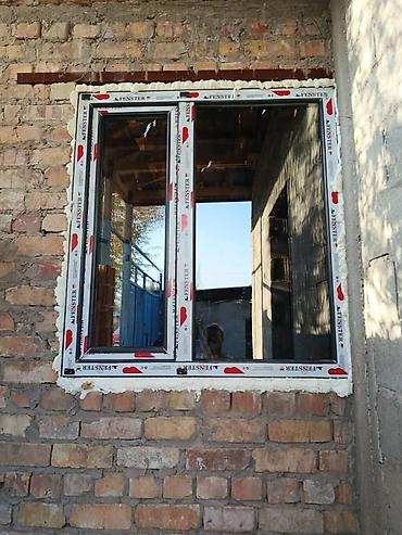 Металлопластиковые окна на заказ: Металлопластиковое окно на заказ, Тип окна: Панорамные, Декоративные особенности: Декоративный переплет, Бесплатная установка, Без рассрочки — 4