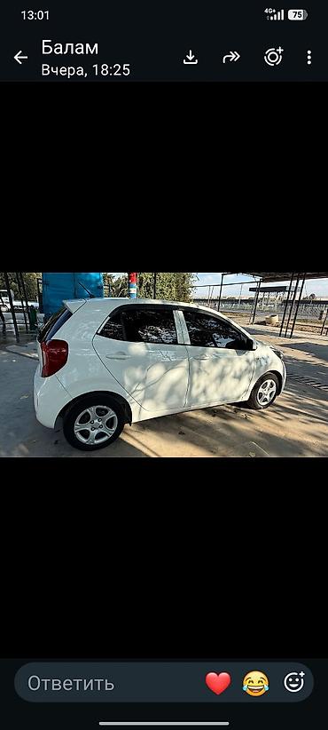 бишкек авто салон: Kia Picanto: 2018 г., 0.1 - engine capacity л, Автомат, Газ, Хетчбек — 3