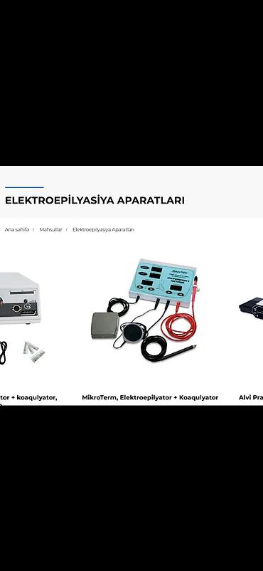 3d diod lazer: Ağ tük aparatı elektroepilyasiya aparatı satılır — 1